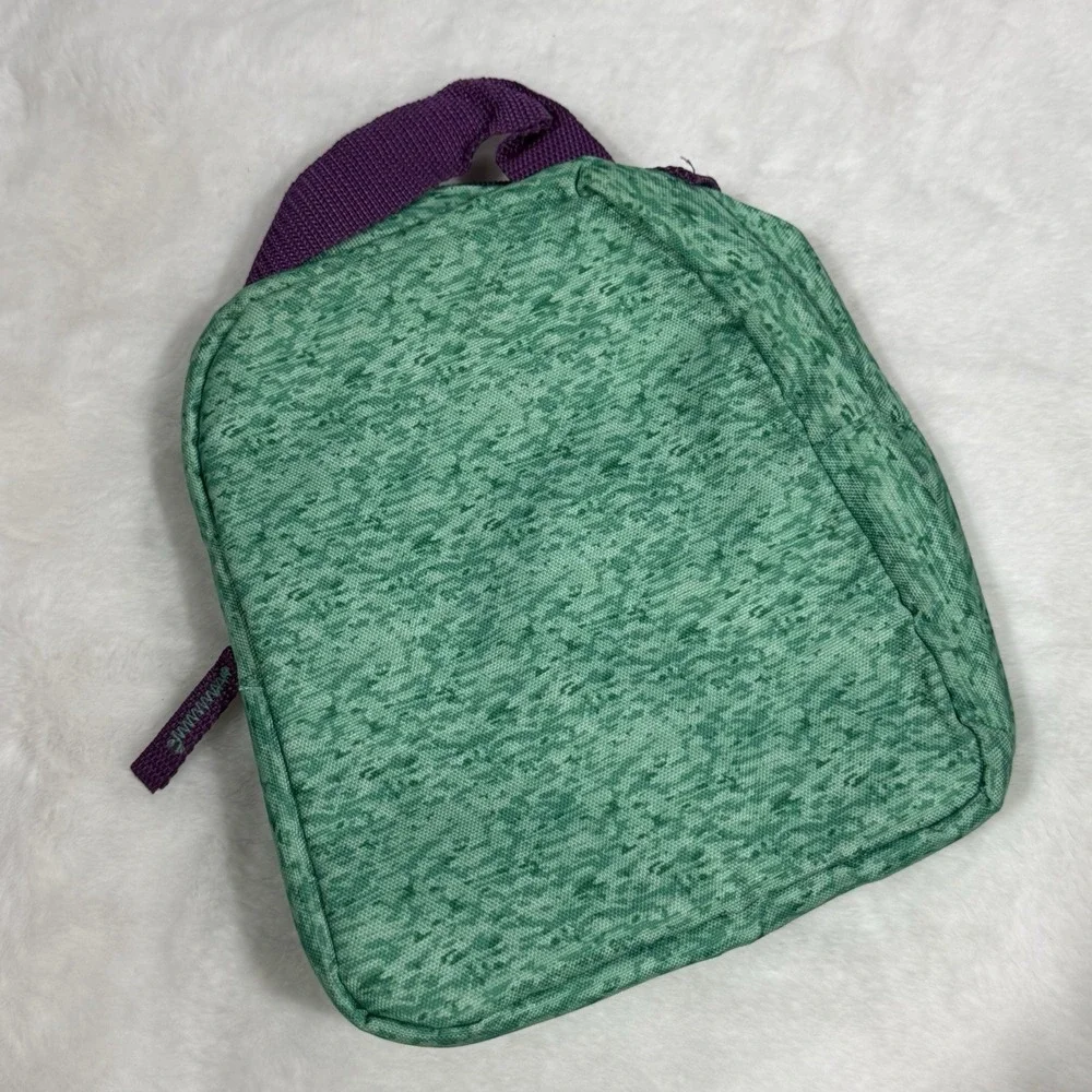 Polar Pack Lunch Bag Mini Bookbag Insulated Cooler Purple